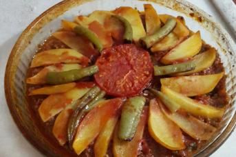 Borcamda Sini Kebabı