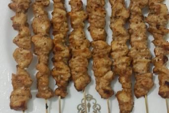 Fırında Tavuk Çöp Şiş