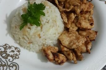 Ev Yapımı Tavuk Döner (Marine Edilmiş)