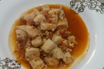 Az Malzemeli Tavuk Sote