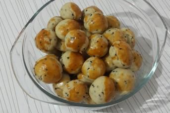 Tek Atımlık Çörek Otlu Kurabiye