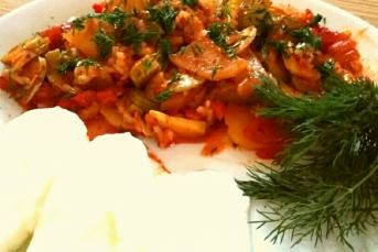 Nefis Pirinçli Kabak Yemeği