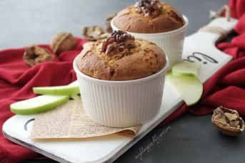 Yulaf Unlu Elmalı Muffin