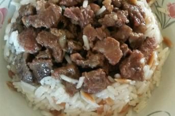 Yumuşacık Kavurma Ve Pilav