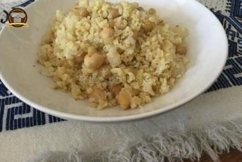 Nohutlu Bulgur Pilavı