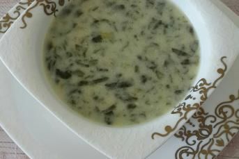 Terbiyeli Ispanak Çorbası