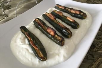 Fırında Mini Girit Kabak