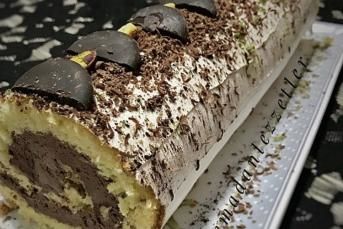 Klasik Çikolatalı Sarma Pasta