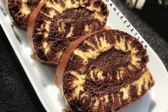 Kasırga Kek (Kasırga Güneş Rulo Pasta)