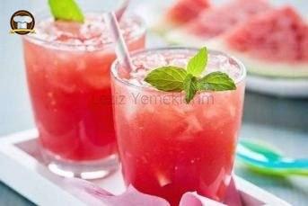 Karpuzlu Limonata Yapımı