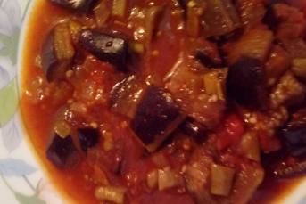 Fırında Közlenmiş Patlıcan Yemeği