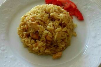 Körili Tavuklu Pilav