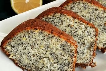 Limonlu Zencefilli Haşhaşlı Kek