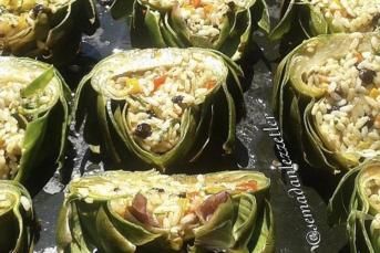 Yapraklı Enginar Dolması