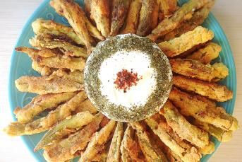 Mısır Unlu Bamya Kızartması