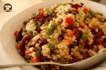 Buğdaylı Mercimekli Salata