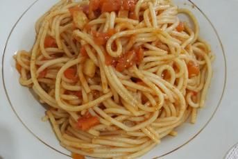 Havuçlu Karabiberli Spagetti