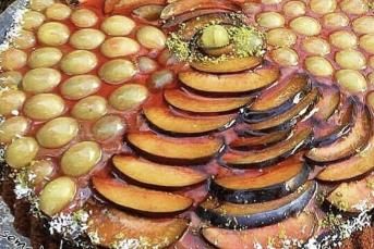 Nefis Meyveli Tart Kek