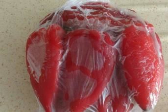 Buzlukta Biber Saklama