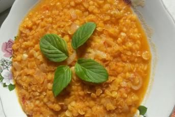 Kırmızı Mercimek Pilavı