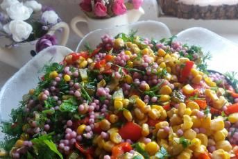 Şalgam Suyu İle Kuskus Salatası