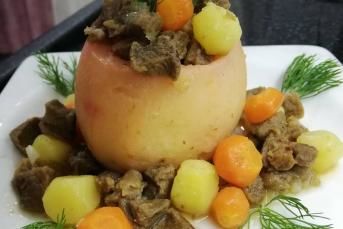 Ayva Dolması (Kuşbaşı Et İle)