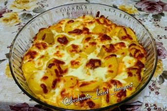 Nefis Fırında Soslu Patates