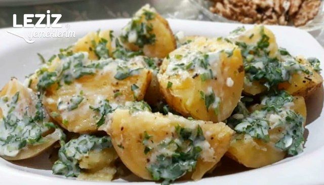 Düdüklüde Kahvaltılık, Soslu Patates Leziz Yemeklerim
