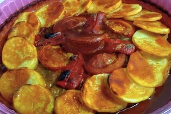 Patatesli Tepsi Kebabı Tarifi