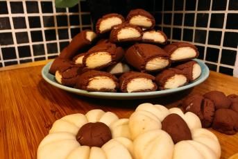 Nefis İki Renkli Rulo Kurabiye