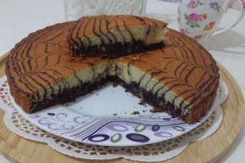 Zebra (Ebruli) Kek Tarifi
