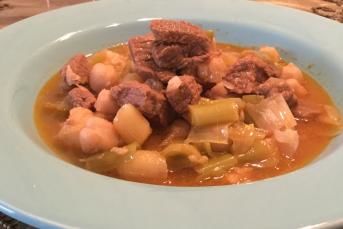 Etli Pırasa Yemeği