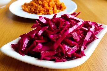 Mor Lahana Turşusu (Ev Yapımı)