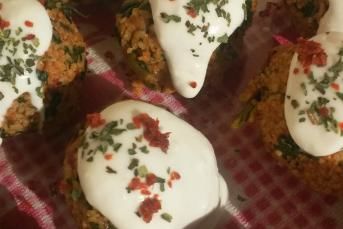 Ispanaklı Bulgur Topları