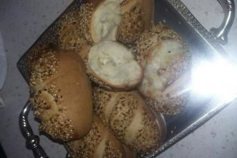 Simit Tadında Kaşarlı Poğaça