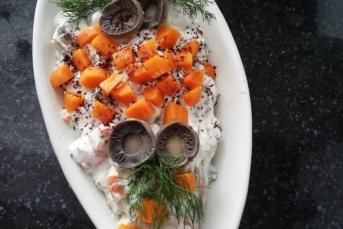 Mantarlı Enginar Salatası