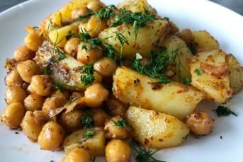 Pratik Nohutlu Patates