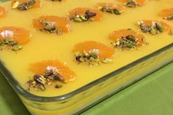 Mandalinalı Muhallebi