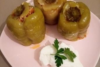 Enfes Zeytinyağlı Biber Dolması