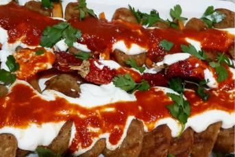 Bayat Ekmek Köftesi Yapılışı