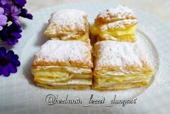 Muhallebili Milföy Tatlısı