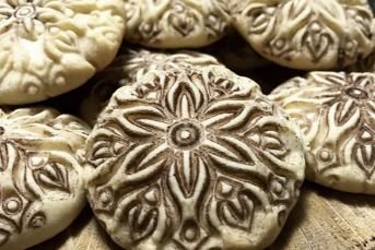 Çiçek Desenli Kurabiye