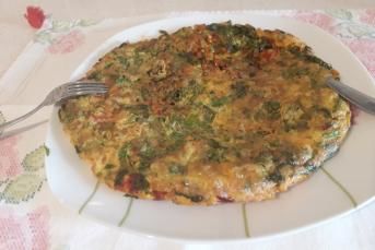 Kahvaltılık Patatesli Omlet
