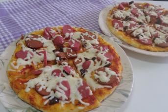 Tavada Kolay Pizza (Az Malzemeli)