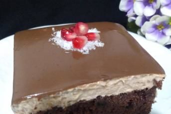 Duble Çikolatalı Islak Pasta