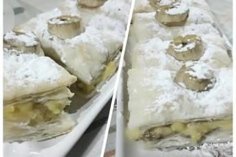 Muzlu Milföy Dilimleri (Kolay Tatlı)