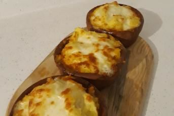 Kıymalı Çanakta Patates Püresi