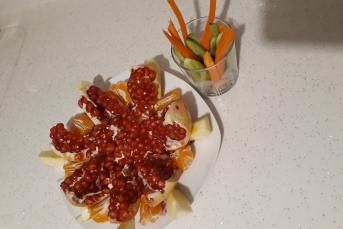 Meyve Salatası  Tabağı