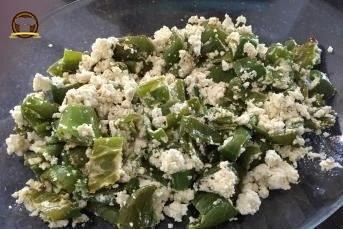 Biberli Peynir Kavurma