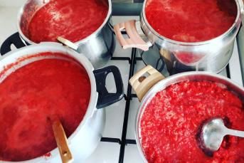 Ev Yapımı Domates Salçası